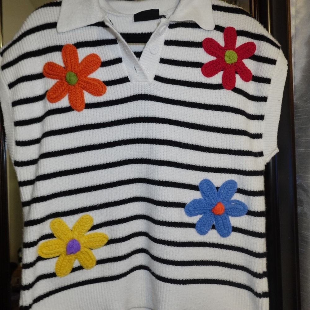 Women's White Vest